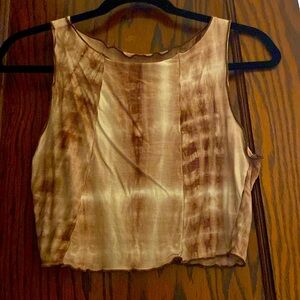 Brown Crop Top